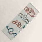 Seba Albertus Snakes With Plants  Yoga Mat Gallery Image 1
