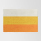 three stripes - candy corn Rug Gallery Image 2