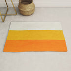 three stripes - candy corn Rug Gallery Image 1