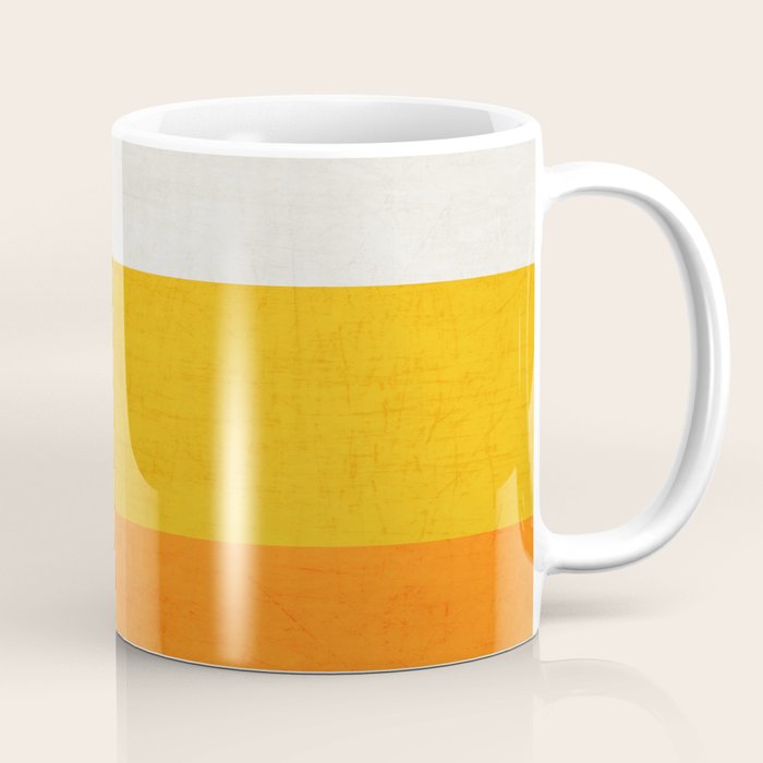 three stripes - candy corn Coffee Mug Gallery Image 1