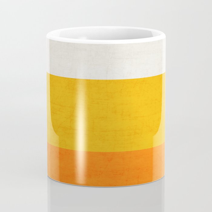 three stripes - candy corn Coffee Mug Gallery Image 4
