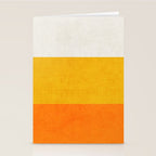 three stripes - candy corn Stationery Card Gallery Image 2
