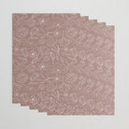Mauve Magnolia Pattern Wrapping Paper Gallery Image 3