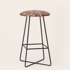 Romanic Floral in Mocha Mousse Stool Gallery Image 1