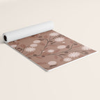 Romanic Floral in Mocha Mousse Yoga Mat Gallery Image 2