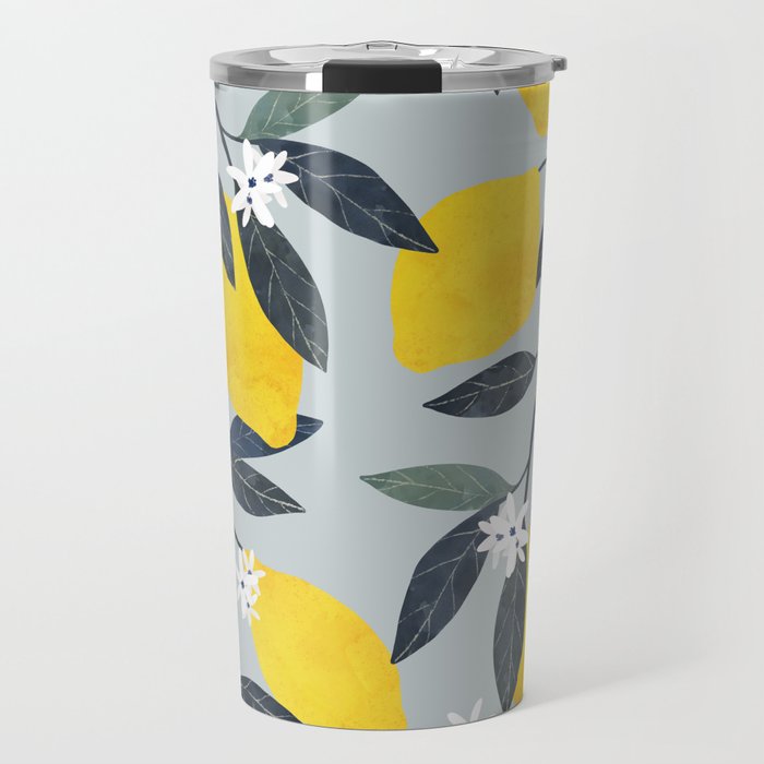 Fruit market retro Mallorca inspiration Travel Mug Gallery Image 1