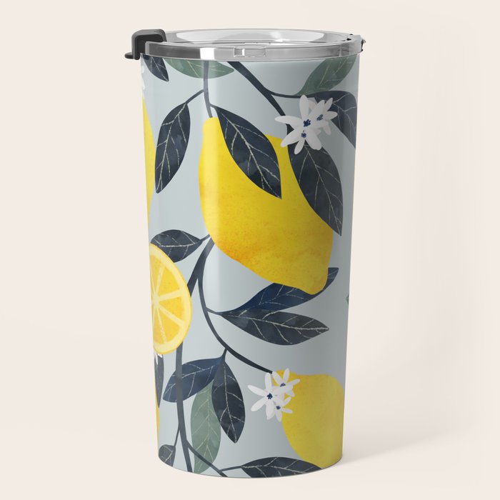 Fruit market retro Mallorca inspiration Travel Mug Gallery Image 3