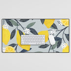 Fruit market retro Mallorca inspiration Desk Mat Gallery Image 1