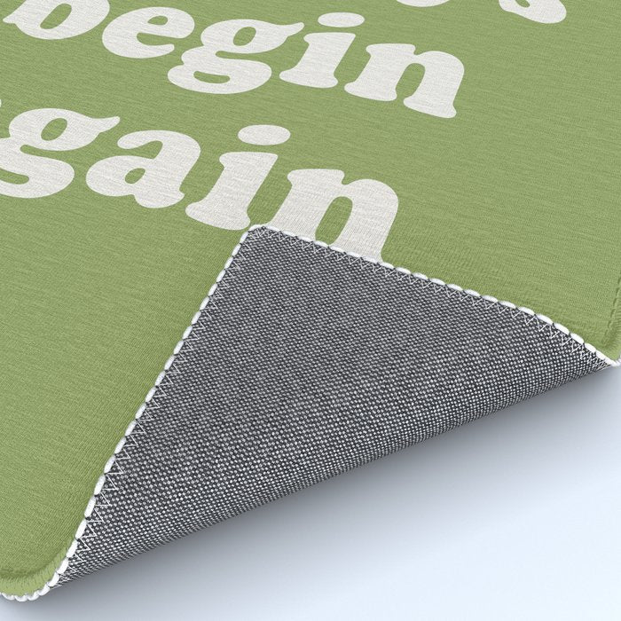 Begin Again Green Rug Gallery Image 4