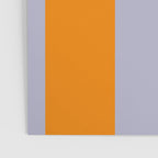 Lilac Clematis and Orange Stripes Poster Gallery Image 3