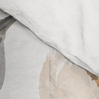 Watercolour Flowers Print, Neutral Tones, Digital Art Comforter Gallery Image 4