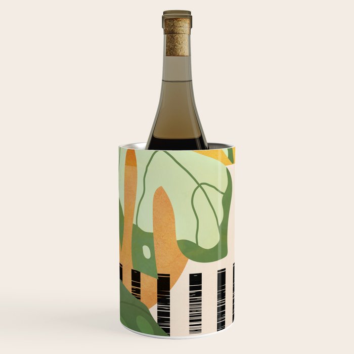 Tropical Garden Leaves 01 Wine Chiller Gallery Image 1