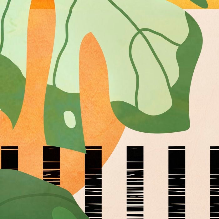 Tropical Garden Leaves 01 Coffee Mug Gallery Image 2