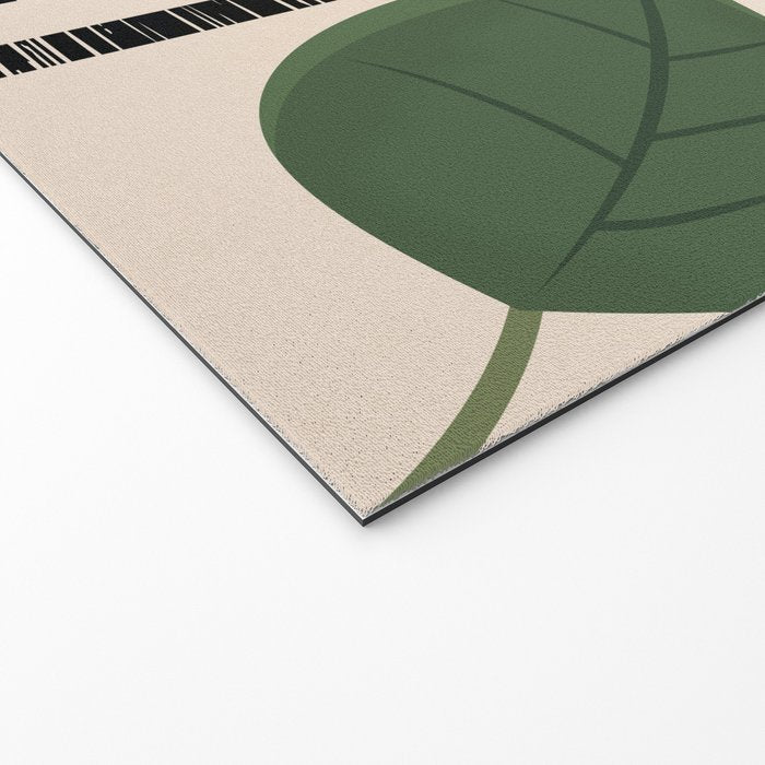 Tropical Garden Leaves 01 Welcome Mat Gallery Image 2
