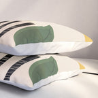 Tropical Garden Leaves 01 Pillow Sham Gallery Image 3