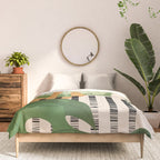 Tropical Garden Leaves 01 Comforter Gallery Image 3