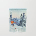 Skiing The Clear Leader Wall Hanging Gallery Image 1