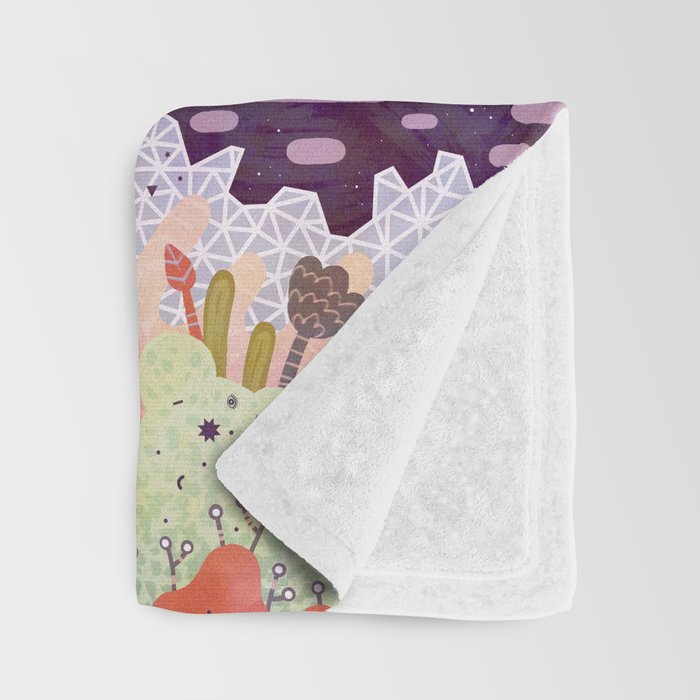 Crystal Forest Throw Blanket Gallery Image 3