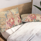 Antique 19th Century French Aubusson Tapestry Pillow Sham Gallery Image 2