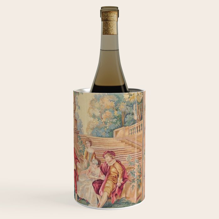 Antique 19th Century French Aubusson Tapestry Wine Chiller Gallery Image 3