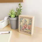 Antique 19th Century French Aubusson Tapestry Mini Art Print Gallery Image 2