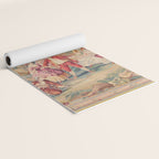 Antique 19th Century French Aubusson Tapestry Yoga Mat Gallery Image 2