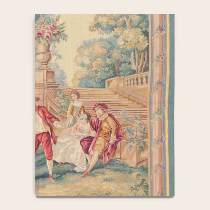 Antique 19th Century French Aubusson Tapestry Notebook Gallery Image 4