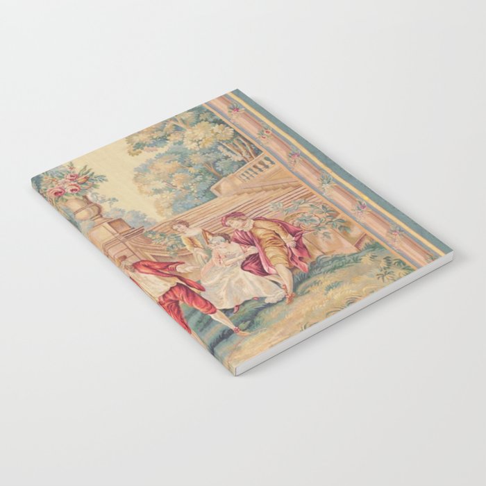 Antique 19th Century French Aubusson Tapestry Notebook Gallery Image 1