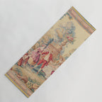 Antique 19th Century French Aubusson Tapestry Yoga Mat Gallery Image 1