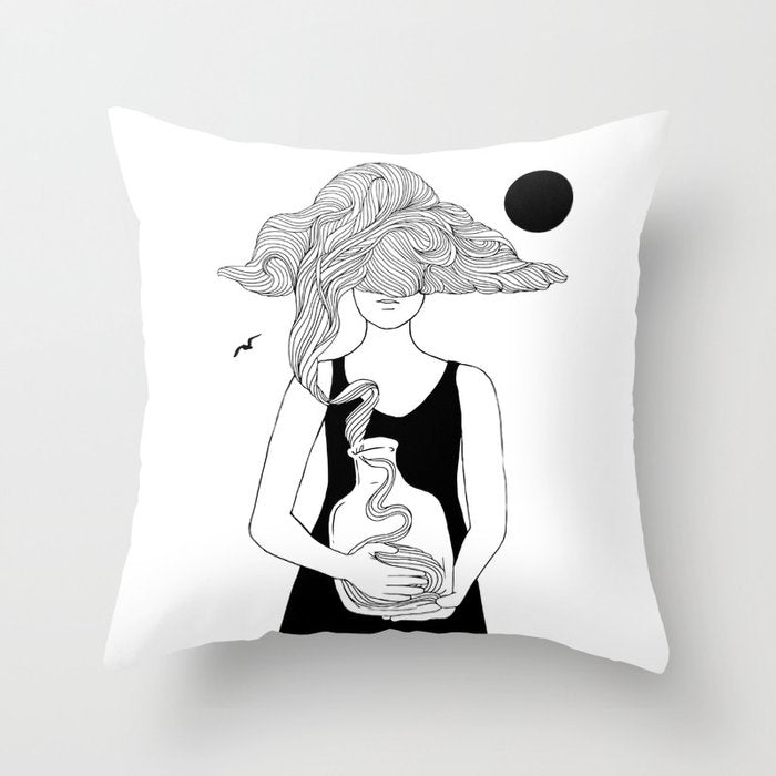 Bottled Up Throw Pillow Gallery Image 6