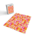 Geometric Tapestry - Summer Sunshine  Jigsaw Puzzle Gallery Image 2
