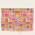 Geometric Tapestry - Summer Sunshine  Wall Hanging Gallery Image 1