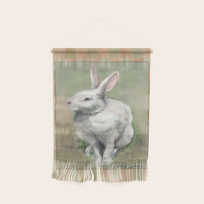 White Rabbit Traditional Wall Hanging Gallery Image 1