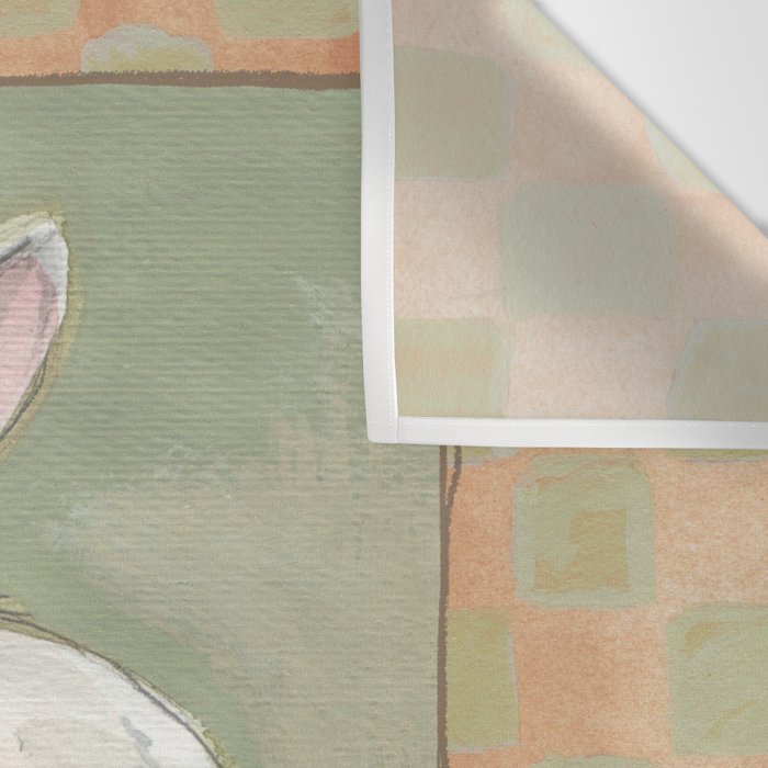 White Rabbit Traditional Wall Tapestry Gallery Image 3