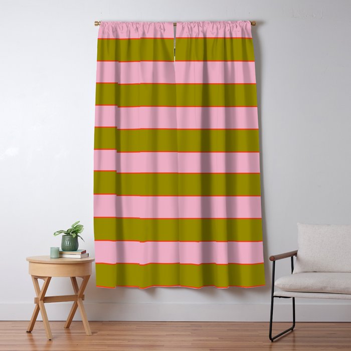 Abstration_GEOMETRIC_RIBBON_STRIPE_LINE_GIFT_LOVE_POP_0930 Window Curtain Gallery Image 1