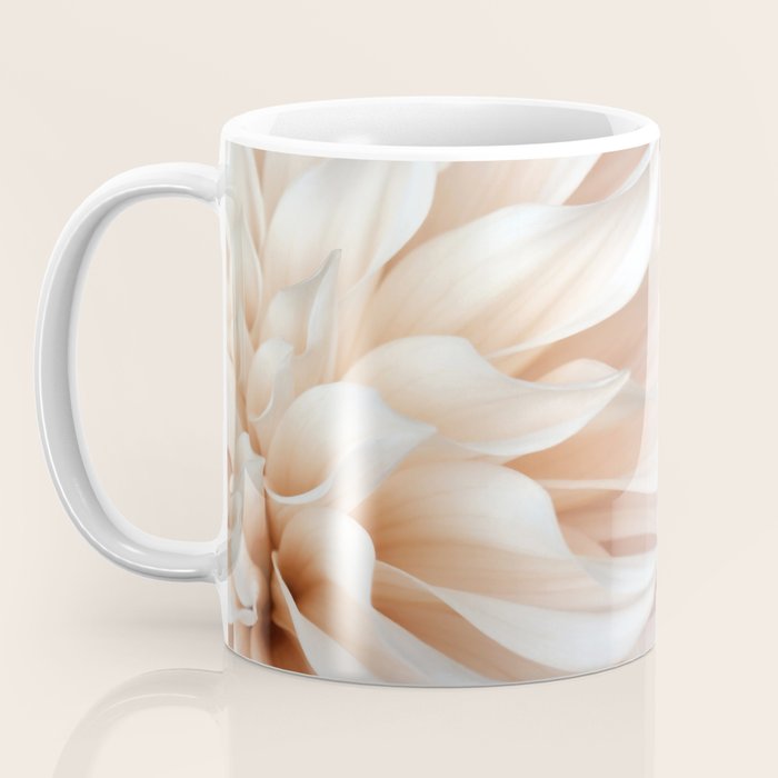 Cafe Au Lait #3 - Modern Floral Photograph Coffee Mug Gallery Image 3