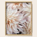 Cafe Au Lait #3 - Modern Floral Photograph Serving Tray Gallery Image 1