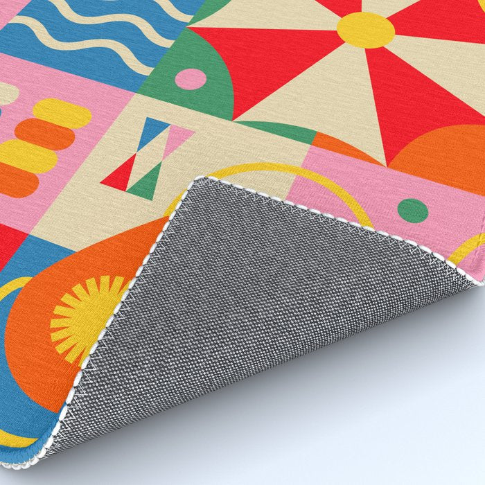 Summer Beach Lifestyle Rug Gallery Image 4