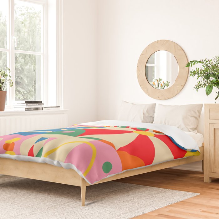 Summer Beach Lifestyle Duvet Cover Gallery Image 2