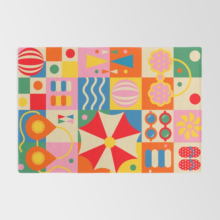 Summer Beach Lifestyle Rug Gallery Image 2