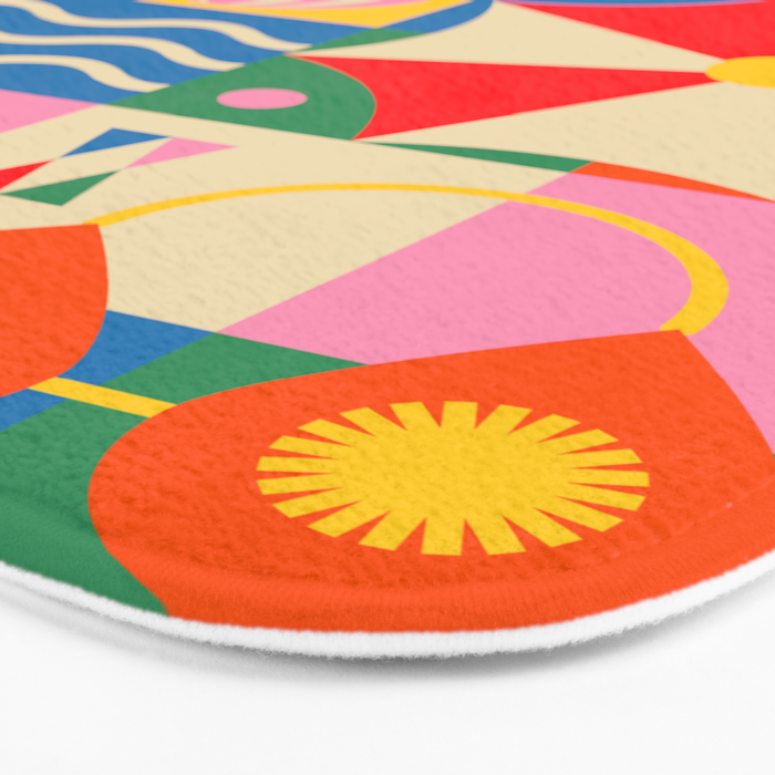 Summer Beach Lifestyle Bath Mat Gallery Image 3