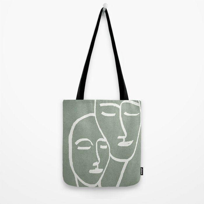 Abstract Masks Tote Bag Gallery Image 2