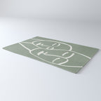 Abstract Masks Rug Gallery Image 3