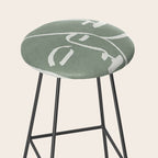 Abstract Masks Stool Gallery Image 2