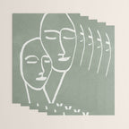 Abstract Masks Wrapping Paper Gallery Image 3