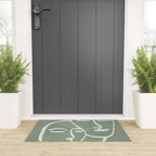 Abstract Masks Welcome Mat Gallery Image 3