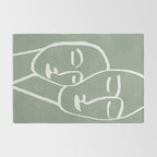 Abstract Masks Rug Gallery Image 2