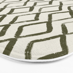 Simple Hand Drawn Pattern #6 Bath Mat Gallery Image 3