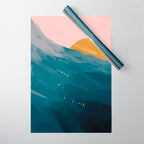"One Wave At A Time" Wrapping Paper Gallery Image 1