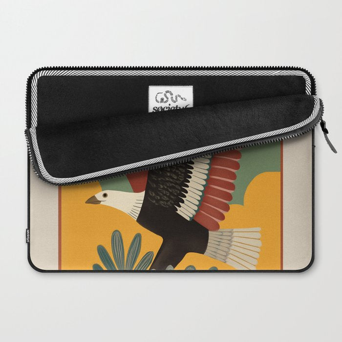Bald Eagle in Flight Laptop Sleeve Gallery Image 2